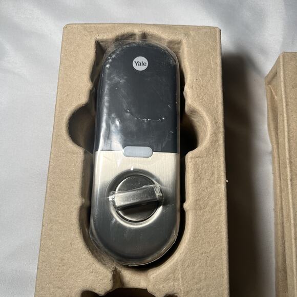 Google Nest x Yale Lock Tamper Proof Smart Lock Keyless Satin Nickel OPEN READ - Picture 3 of 12